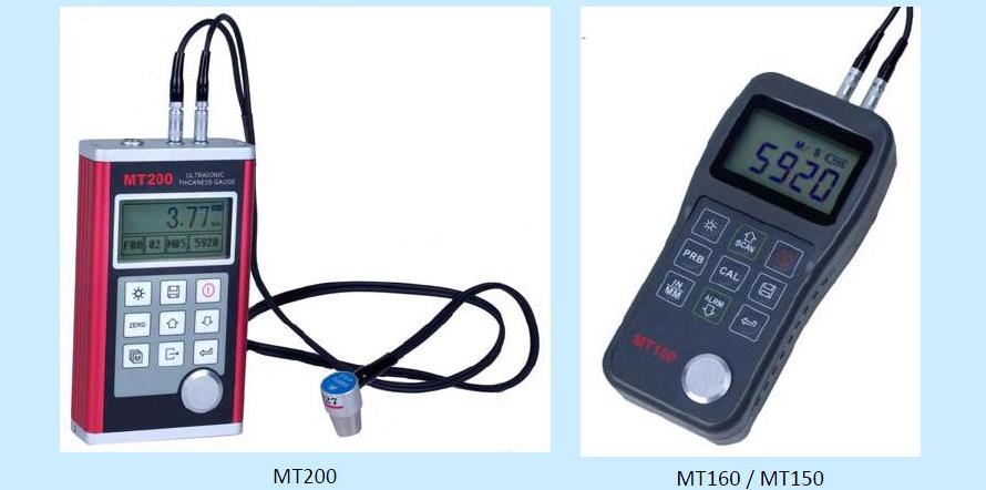 Ultrasonic thickness gauge MT200,MT150, MT160