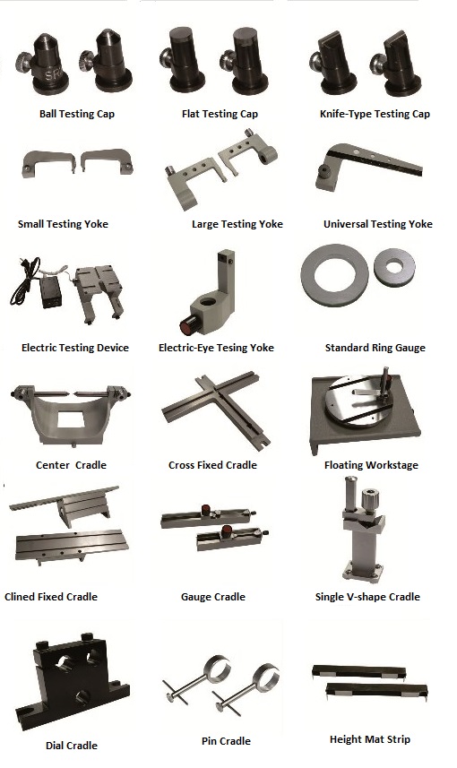 The accessories of Universal Length Measuring Machine